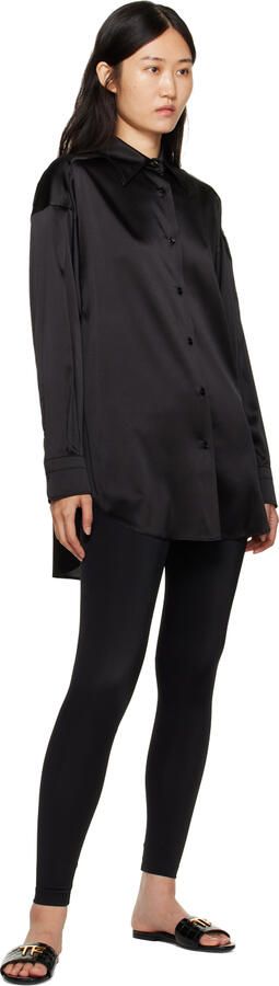 TOM FORD Black Croc Sandals - Picture 5