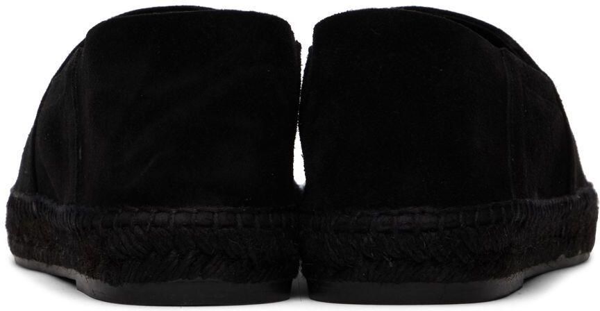 TOM FORD Black Suede Barnes Espadrille
