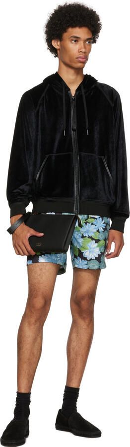 TOM FORD Black Suede Barnes Espadrille - Picture 4