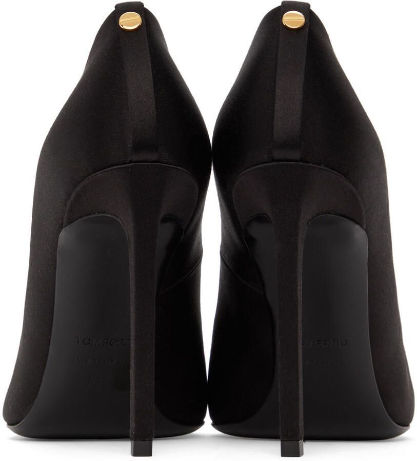 TOM FORD Black T Screw Pumps