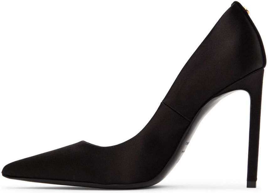 TOM FORD Black T Screw Pumps - Picture 3
