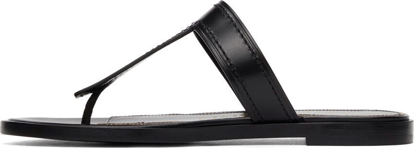 TOM FORD Black Thong Sandals - Picture 4
