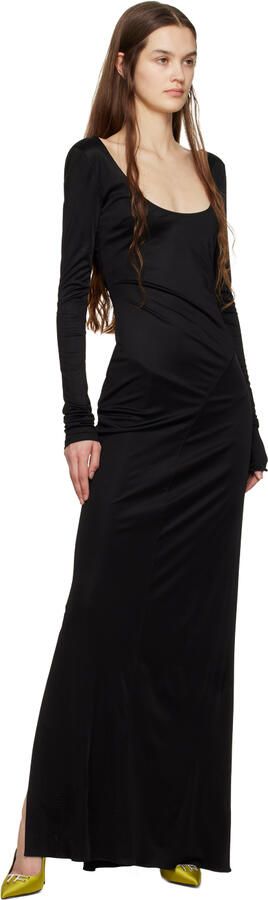 TOM FORD Green Crystal-Cut Slingback Heels - Picture 4