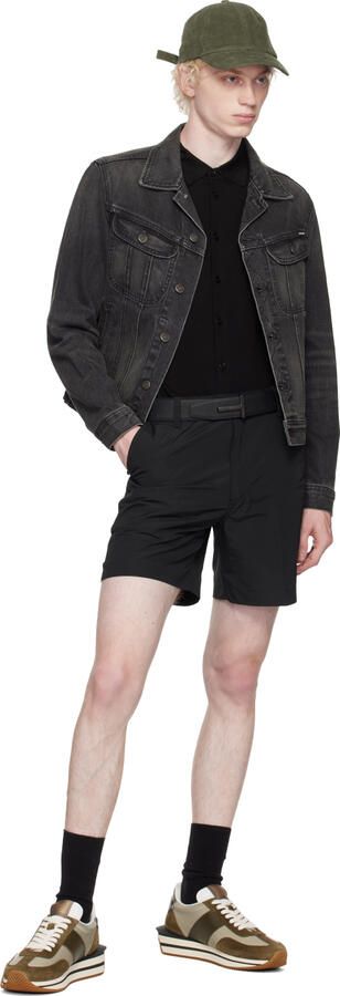 TOM FORD Green James Sneakers - Picture 4