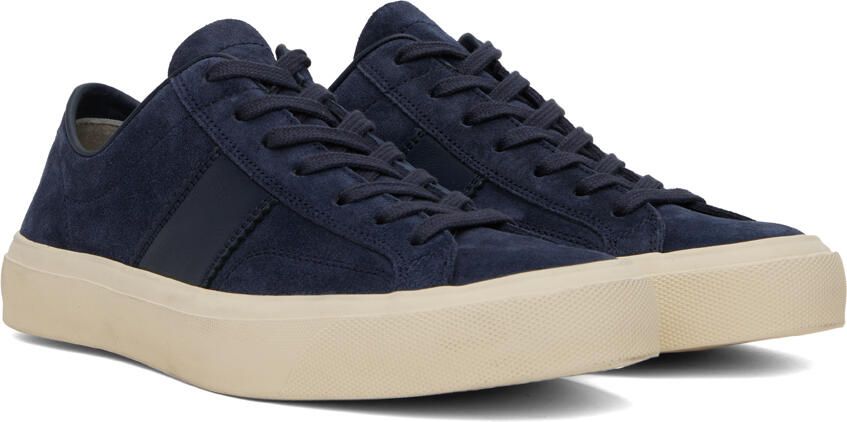 TOM FORD Indigo Cambridge Sneakers - Picture 2
