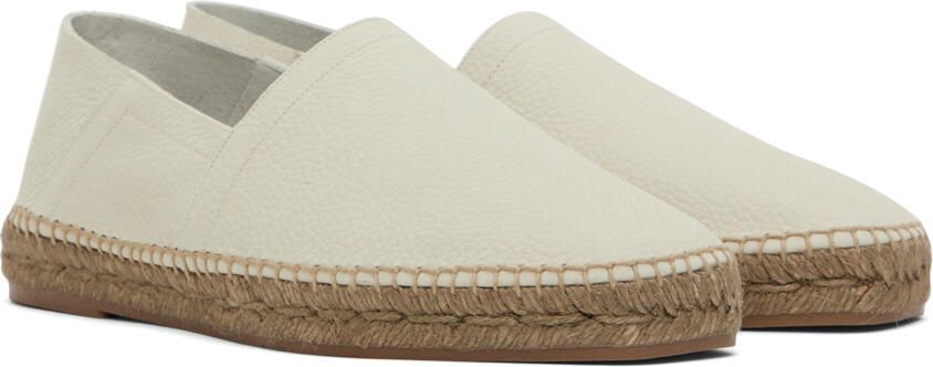 TOM FORD Off-White Barnes Espadrilles - Picture 2
