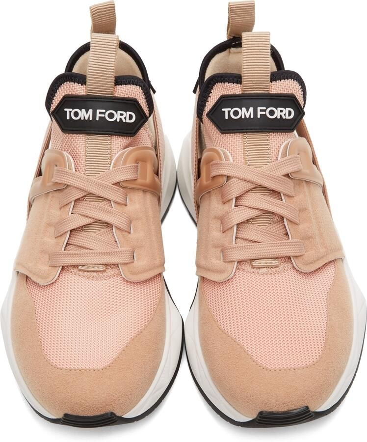 TOM FORD Pink Jago Sneakers