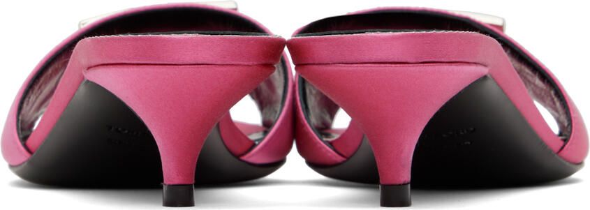 TOM FORD Pink Kitten Heeled Mules