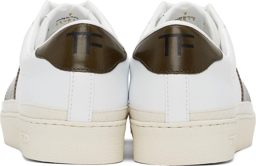 TOM FORD White Bannister Low Top Sneakers - Picture 2
