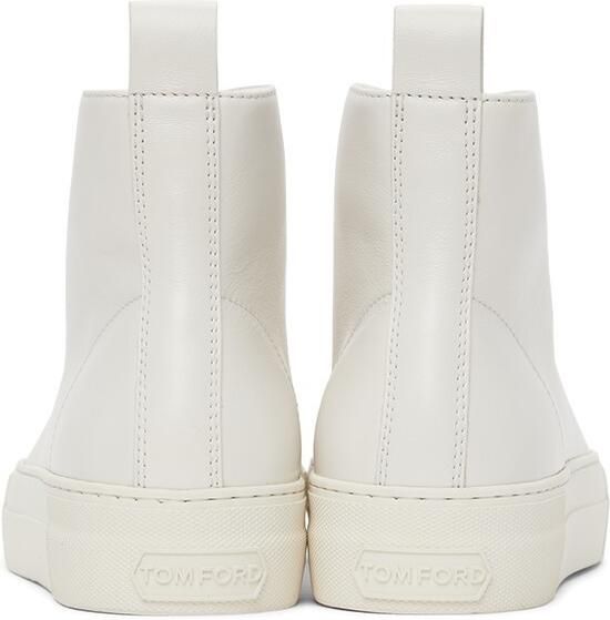 TOM FORD White City High Sneakers - Picture 4