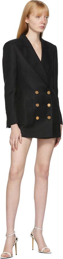 TOM FORD White Padlock 105 Heeled Sandals - Picture 4