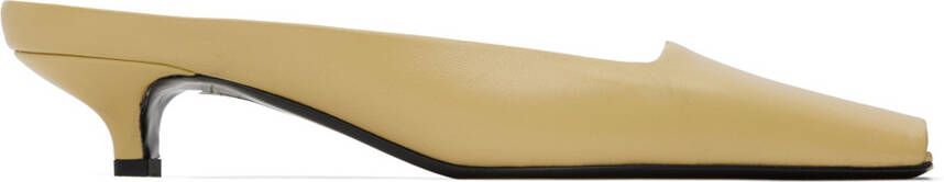 TOTEME Beige Heeled Mules