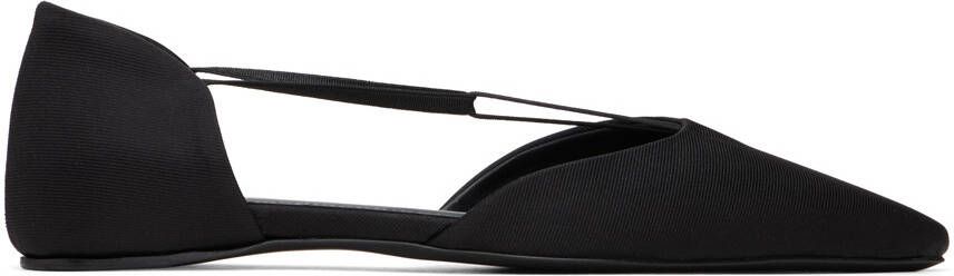 Totême Black 'The T-Strap' Loafers - Picture 5