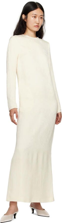 TOTEME Beige 'The Satin Mule' Heels - Picture 3