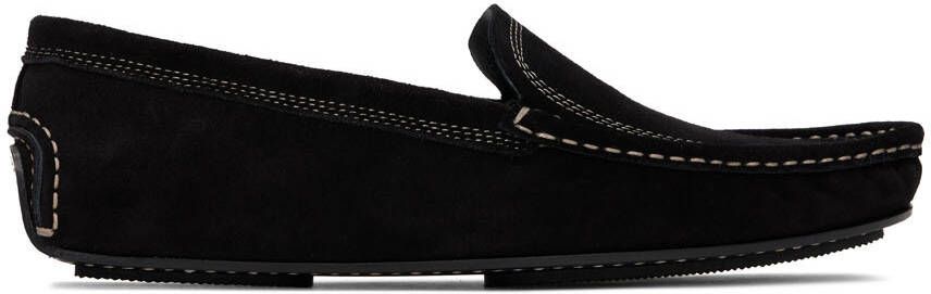 Totême Black 'The Car' Loafers