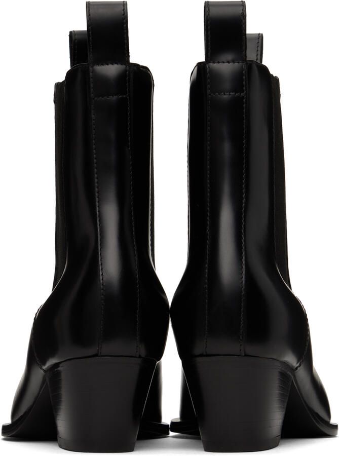 TOTEME Black 'The City' Boots - Picture 3