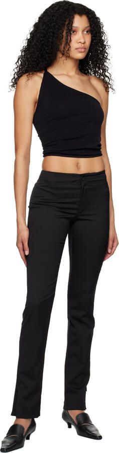 TOTEME Black 'The Cutout' Heels - Picture 4