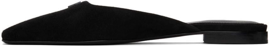 Totême Black 'The Flat Mule' Loafers - Picture 3