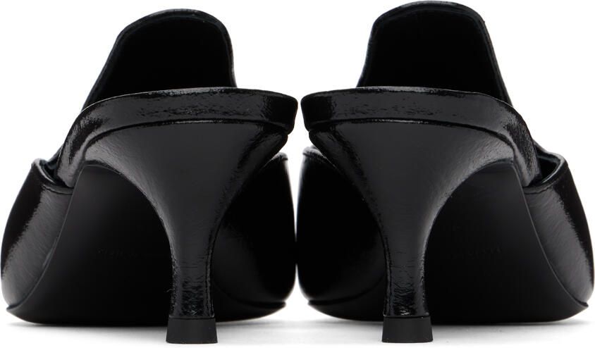 Totême Black 'The Pencil' Mules
