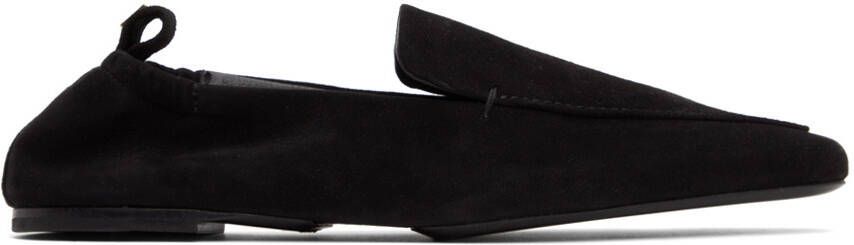 Totême Black 'The Travel' Loafers