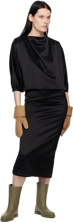 Totême Khaki Rain Boots - Picture 4