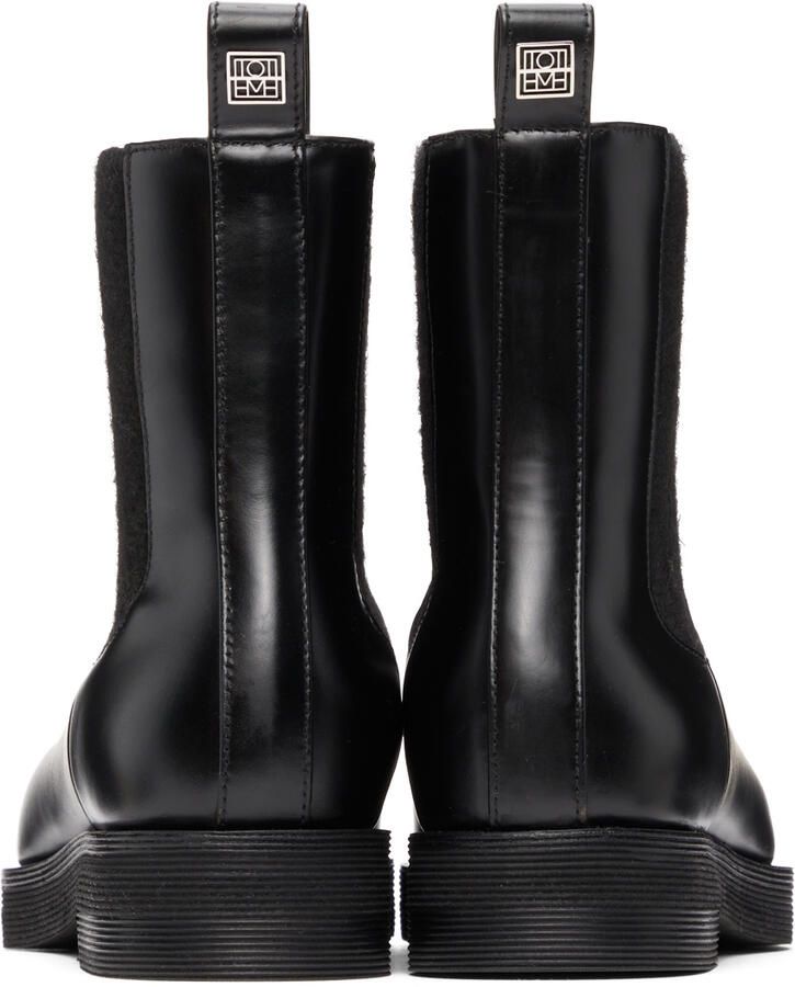 TOTEME Leather Ankle Boots - Picture 2