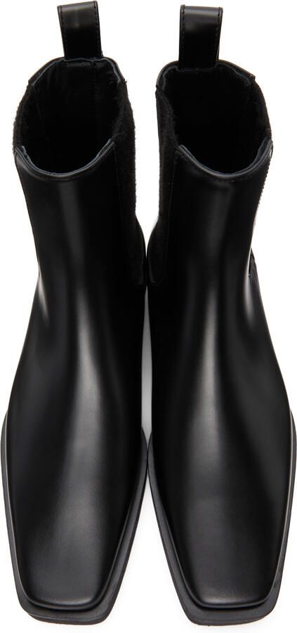 TOTEME Leather Ankle Boots - Picture 4