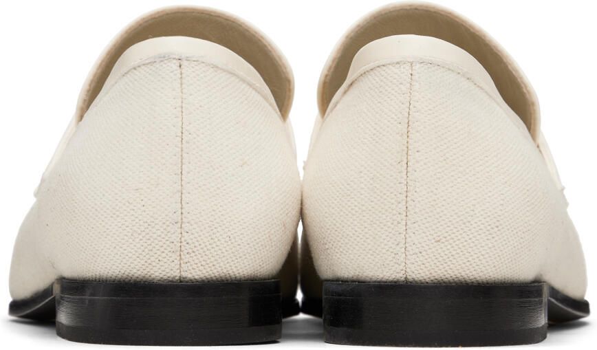 TOTEME Off-White 'The Canvas' Penny Loafers