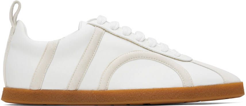 Totême Off-White 'The Leather' Sneakers - Picture 8
