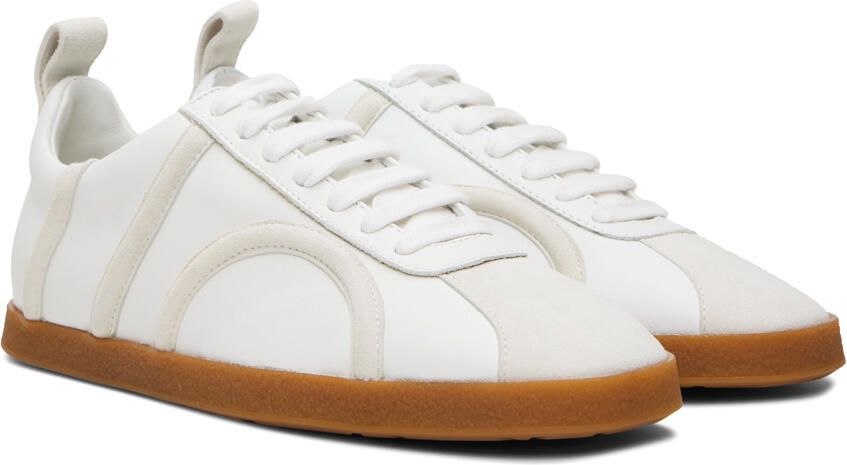 Totême Off-White 'The Leather' Sneakers - Picture 3
