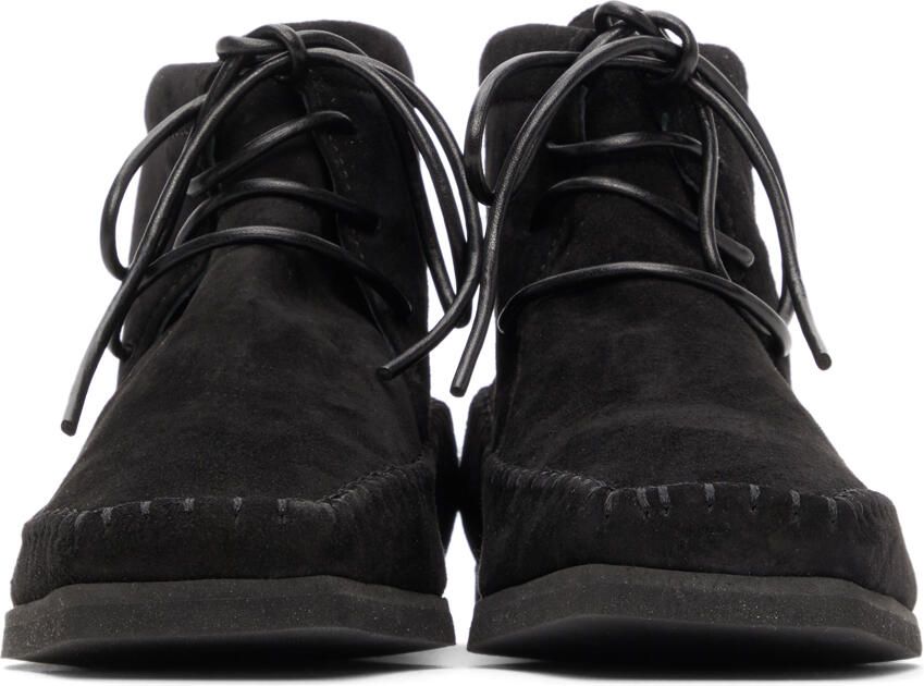 TOTEME Suede High Top Moccasins - Picture 2