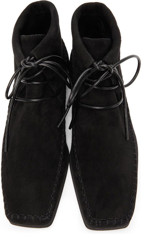 TOTEME Suede High Top Moccasins - Picture 3