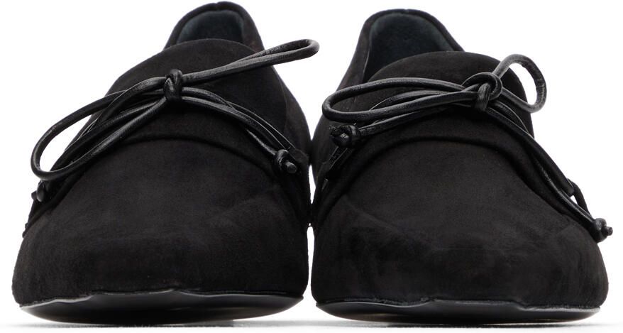 TOTEME Suede Kitten Loafer Heels - Picture 3