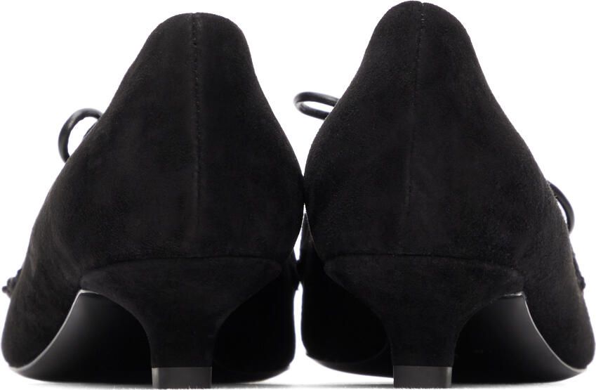 TOTEME Suede Kitten Loafer Heels - Picture 2