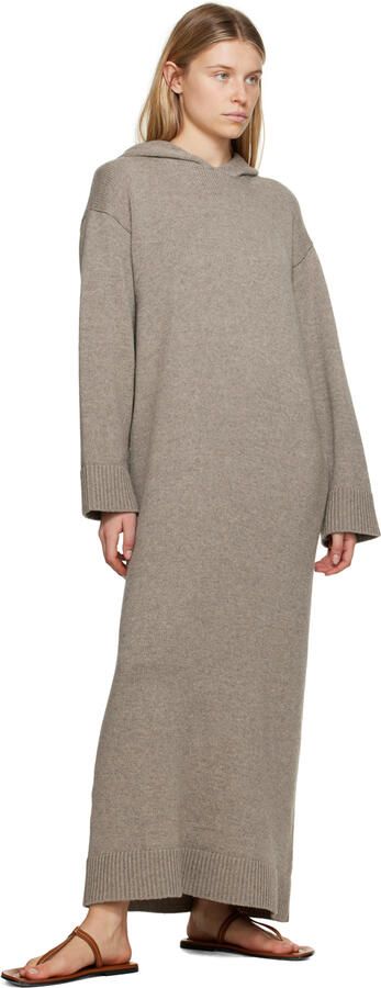 Totême Tan 'The T-Strap' Sandals