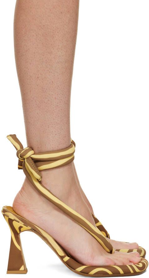 Ugo Paulon Brown Patel Heeled Sandals