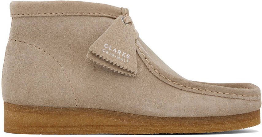 UNDERCOVER Beige Clarks Originals Edition Wallabee Boots - Picture 5