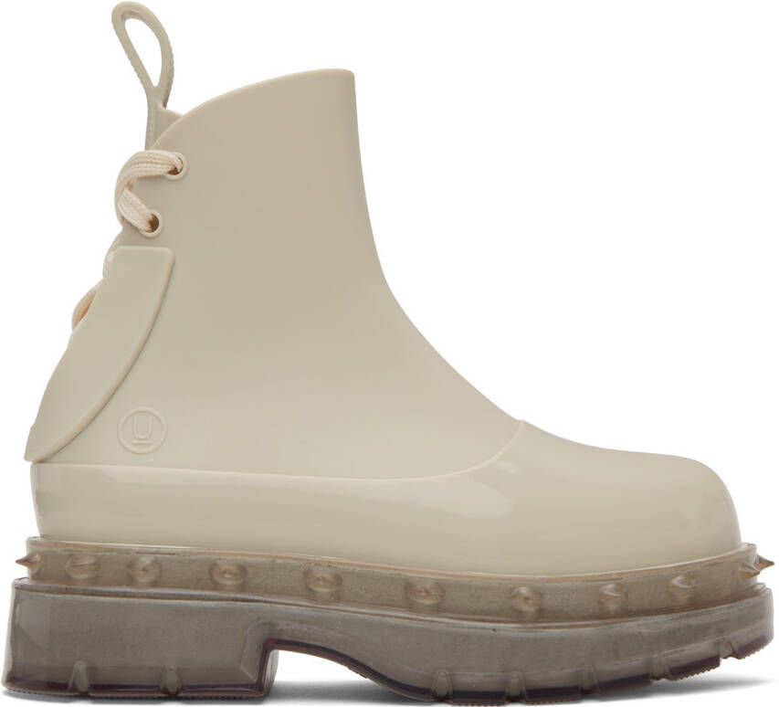 UNDERCOVER Beige Melissa Edition Spikes Boots - Picture 5