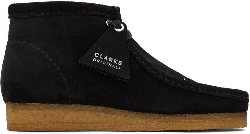 UNDERCOVER Black Clarks Originals Edition Wallabee Boots - Picture 4