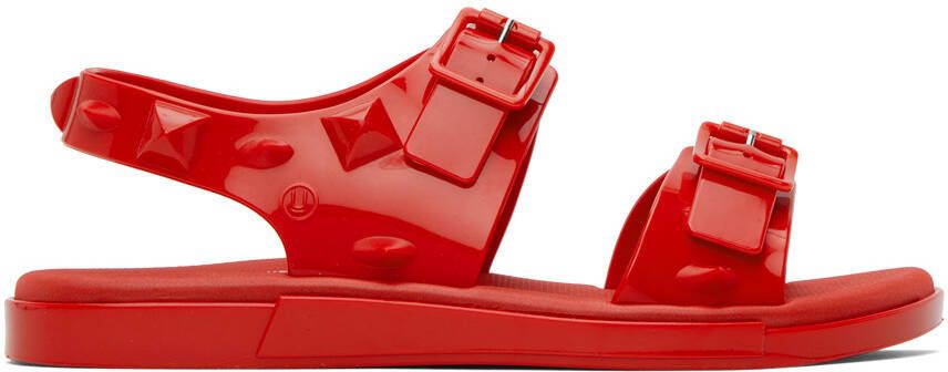 UNDERCOVER Red Melissa Edition Spikes Sandals - Picture 5
