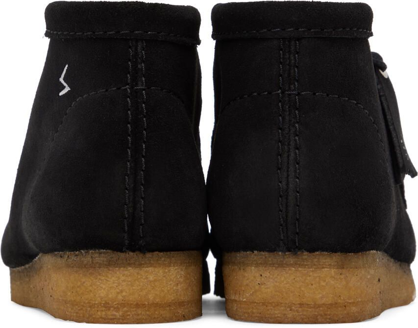 UNDERCOVER Black Clarks Originals Edition Wallabee Boots