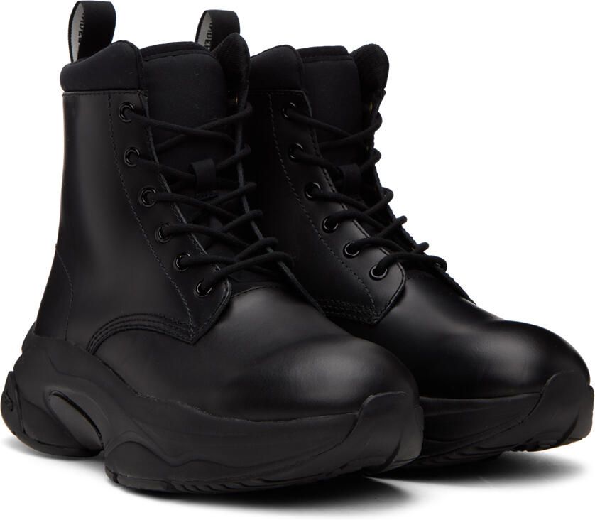 UNDERCOVER Black Polished Boots - Picture 2