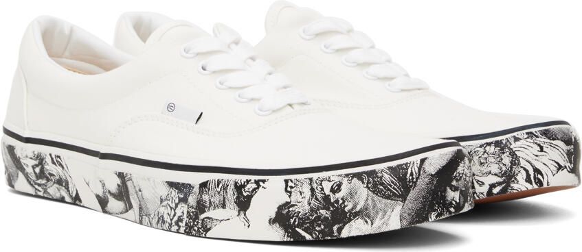 UNDERCOVER White Printed Sneakers - Picture 2