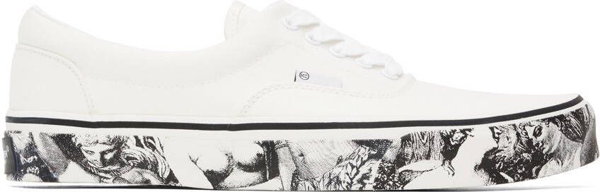 UNDERCOVER White Printed Sneakers - Picture 5