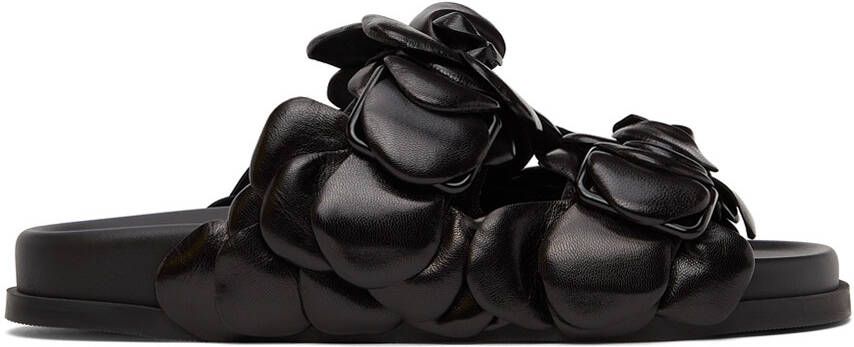 Valentino Garavani Black 03 Rose Edition Atelier Petal Sandals - Picture 5