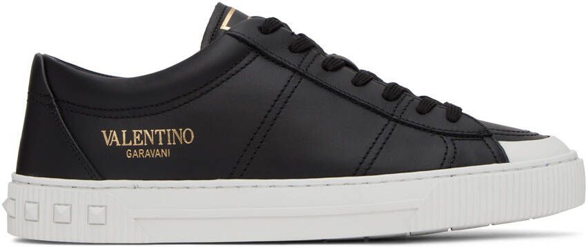 Valentino Garavani Black CityPlanet Sneakers - Picture 5