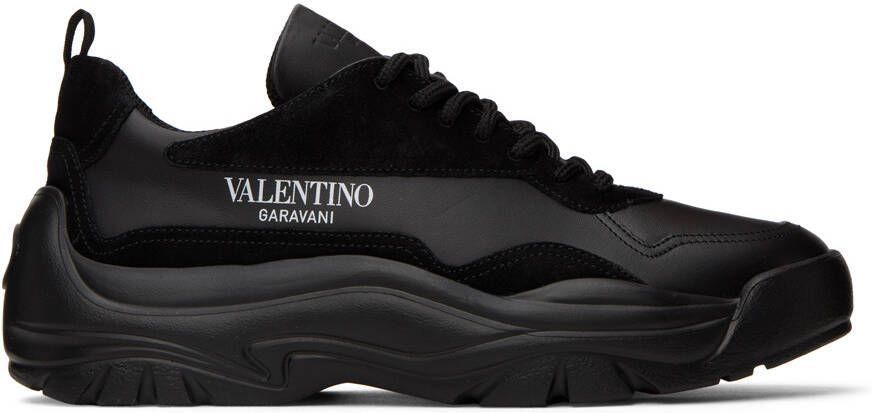 Valentino Garavani Black Gumboy Sneakers - Picture 3