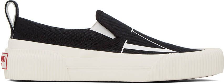 Valentino Garavani Black VLTN Sneakers - Picture 5