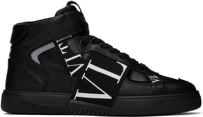Valentino Garavani Black VLTN Sneakers - Picture 5