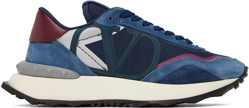 Valentino Garavani Blue Netrunner Sneakers - Picture 5